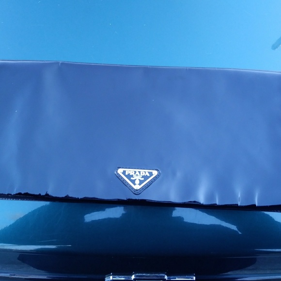 Prada satin pochette clutch - Picture 3 of 4